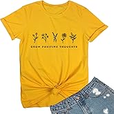 BLACKMYTH Women Cute Graphic T Shirts Summer Tops