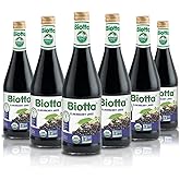 Biotta Organic Elderberry Juice - Naturally Sweetened Fruit Juice For Optimal Immune Support Function - With Immunity Boosting Elderberries - Good Source of Potassium (16.9 Fl Oz, Pk of 6)