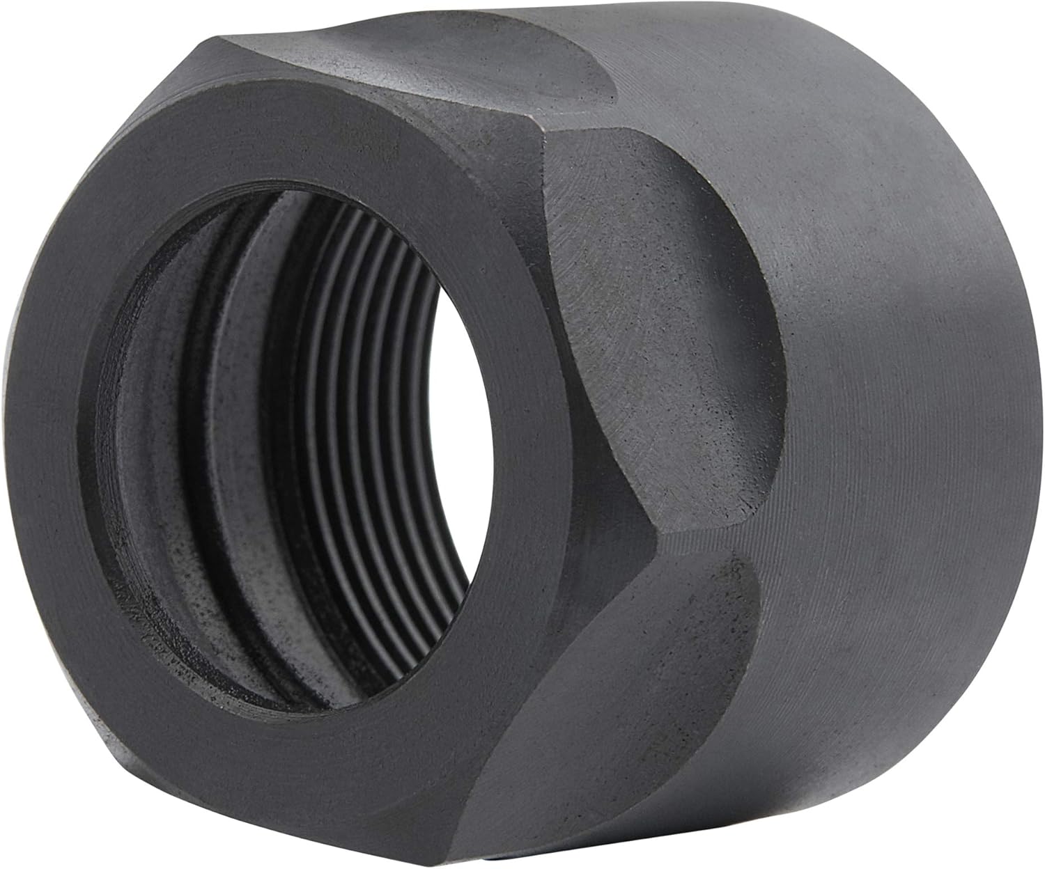 Trend Collet Nut for Trend T10, T11, T12 & T14 Router, 22mm Diameter, M22x1.0mm Thread, CLT/NUT/T10, Black