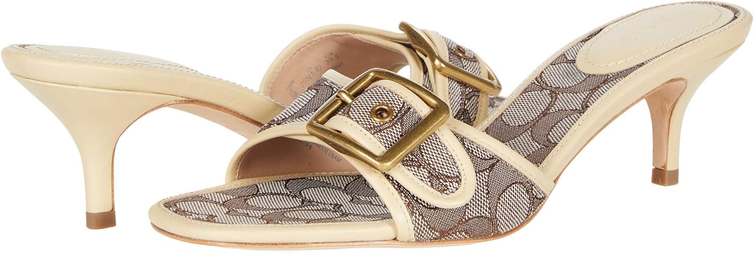 Amazon.com: COACH Buckle Mule: Shoes