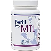 Fertil Pro MTL -Male Blend Supplements for Men 3 Month Supply