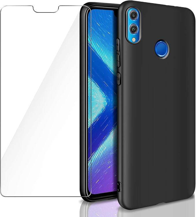 Coque De Protection Intégrale Pour Huawei Honor 8X - Gel Avant + Rigide Arrière, Transparente