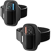 WEOTOO Leg Strap Compatible with Nintendo Switch 2 JoyCon Sports Soccer/Switch Ring Fit Adventure/Just Dance/Fitness Boxing Controller Game Accessories, Adjustable Elastic Strap, Long &Short 2 Pack