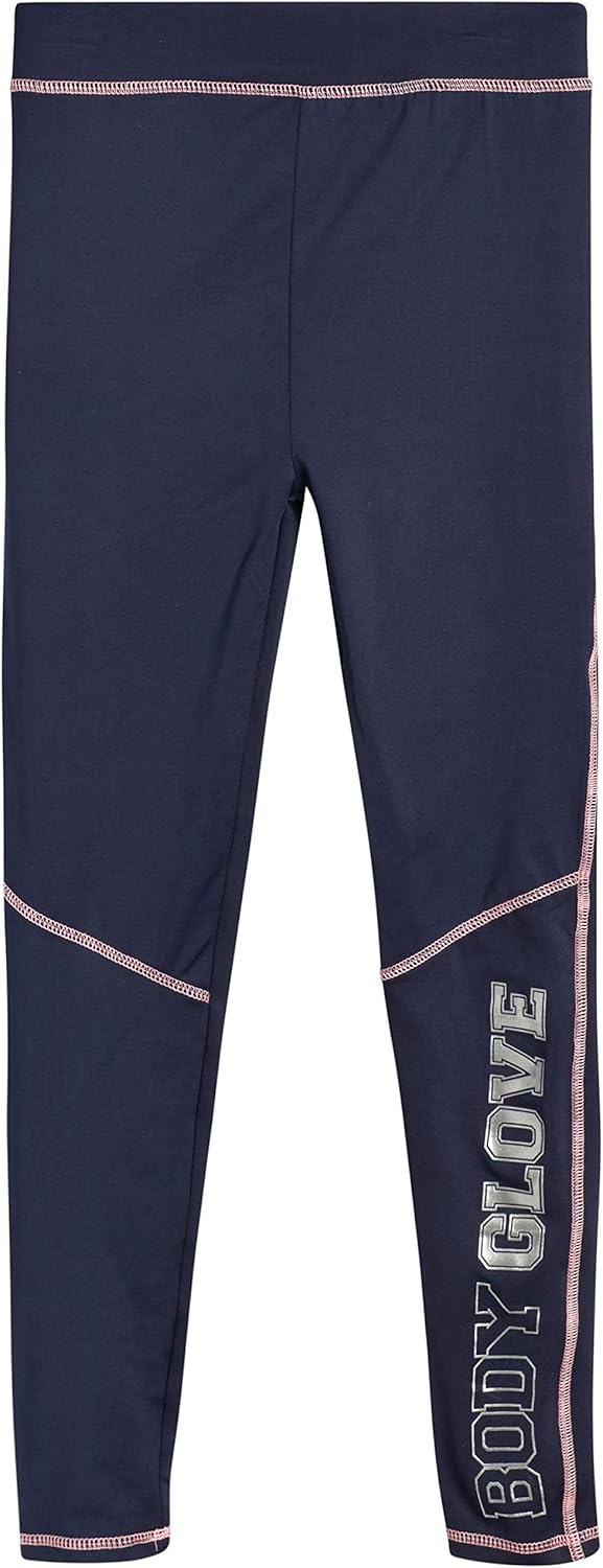 Body Glove Girls 2 Pack Athletic Gym Workout Yoga Leggings: Clothing