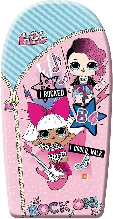 Mondo Toys Body Board Lol Tavola Da Surf Per Bambini 94 Cm Amazon It Sport E Tempo Libero