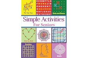 Simple Activities For Seniors: Easy Activity Puzzle Book For Dementia Patients