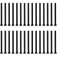 thumbnail image 2 of MOUNTAIN_ARK 20 Pack Safety Cable Wire - 20 Inch Black, Stainless Steel, 22 Lb Load For Stage Lights 2 of 11