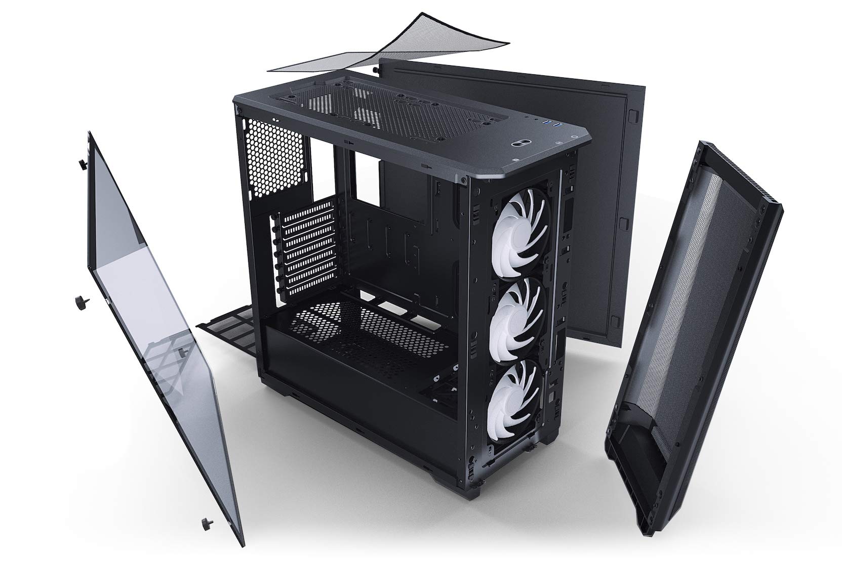 Phanteks Eclipse P400A Digital ATX MidTower (PHEC400ATG_DBK01), panel