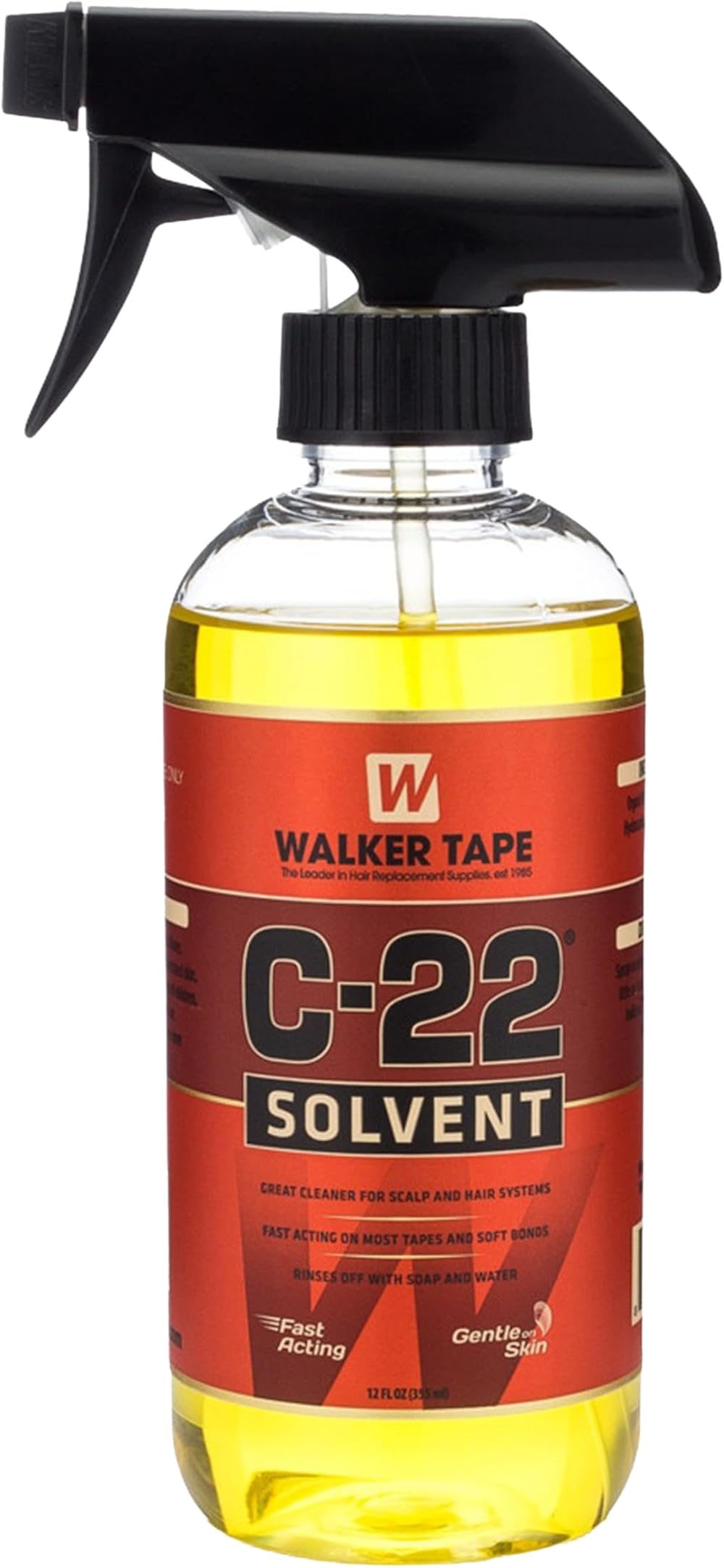 Walker Tape C22 Solvent 12oz Adhesive Remover for Hair Systems