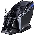 Osaki Monarch Full Body Massage Chair | Zero Gravity 3D SL-Track | Space Saving Technology Recliner| 9 Unique Auto Programs | Bluetooth Connection (LE Black)