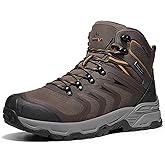 NORTIV 8 Men's Waterproof PRO Hiking Boots Outdoor Lightweight Non-Slip Arch Support Trekking Camping Ankle Boots Armadillo Update