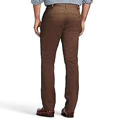 IZOD Men's American Chino Flat-Front Straight-Fit