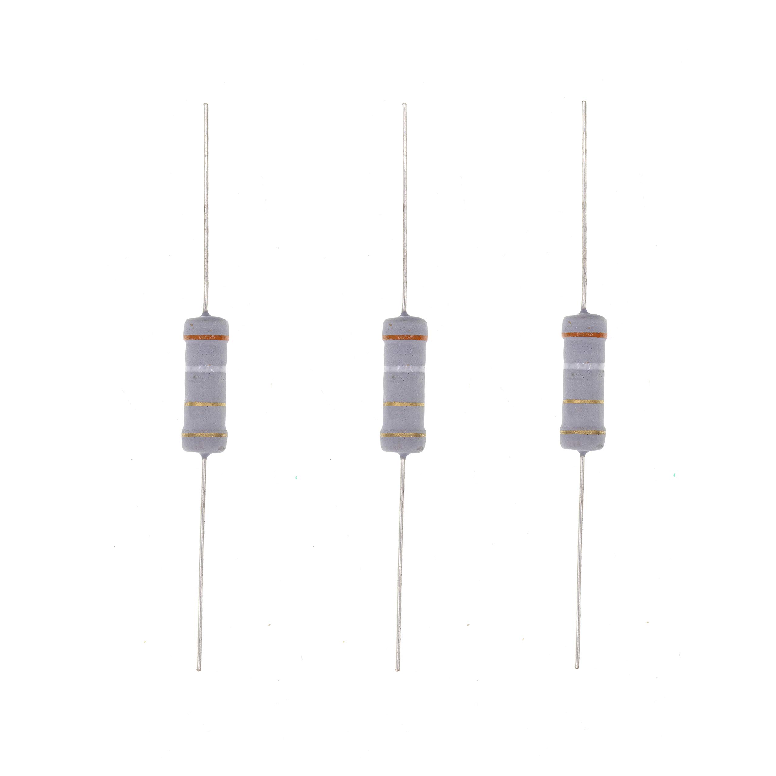 HUABAN 20PCS 3W 3 Watts 3R9 3.9 Ohm 5% Metal Oxide Film Resistor