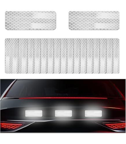 3M 610C Reflective Tape – High-Visibility Silver, 0.4" X 33ft, Waterproof, Strong Adhesive, For Vehicles, Trailers, Bikes, Signs