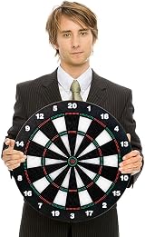 HelaCueil Safe Dartboard Set Ø42cm 16.5 inch with 6 Darts Soft Tip view 7