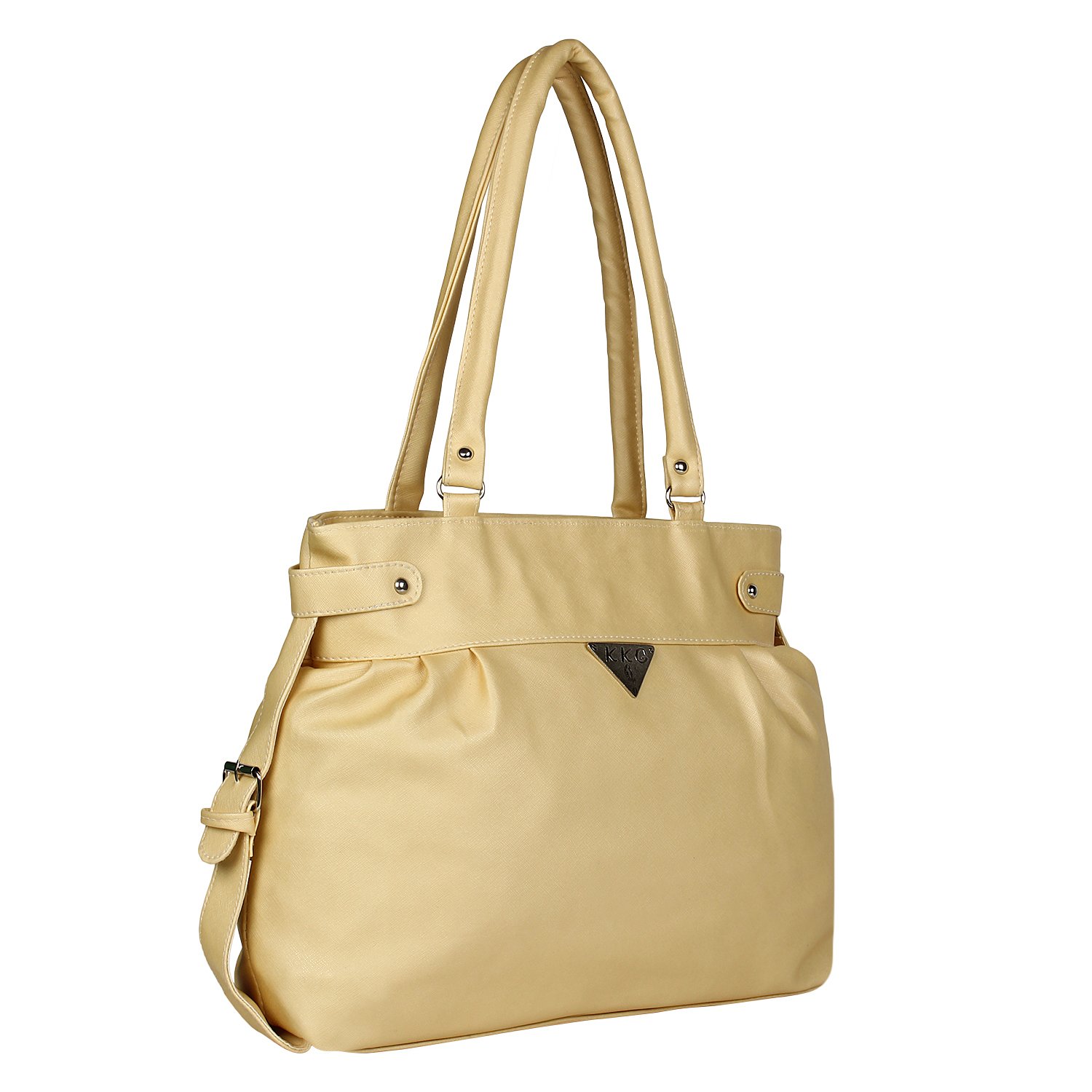 taps fashion women's and girls stylish handbag (cream)
