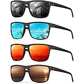 CIFOYA Sunglasses-Men Polarized Mens Sunglasses: Classic Women Sun Glasses UV Protection for Fishing Driving Golf