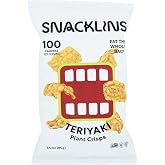 SNACKLINS Teriyaki Plant Crisps, 3 OZ