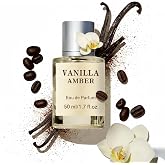 Ambery Vanilla Eau de Parfum for Women,Long-lasting Fragrance 1.7 Oz | Inspired by Y S.L's B.lack O.pium，Coffee, Jasmine, Cedarwood &amp; Patchouli. A rich, feminine gourmand fragrance