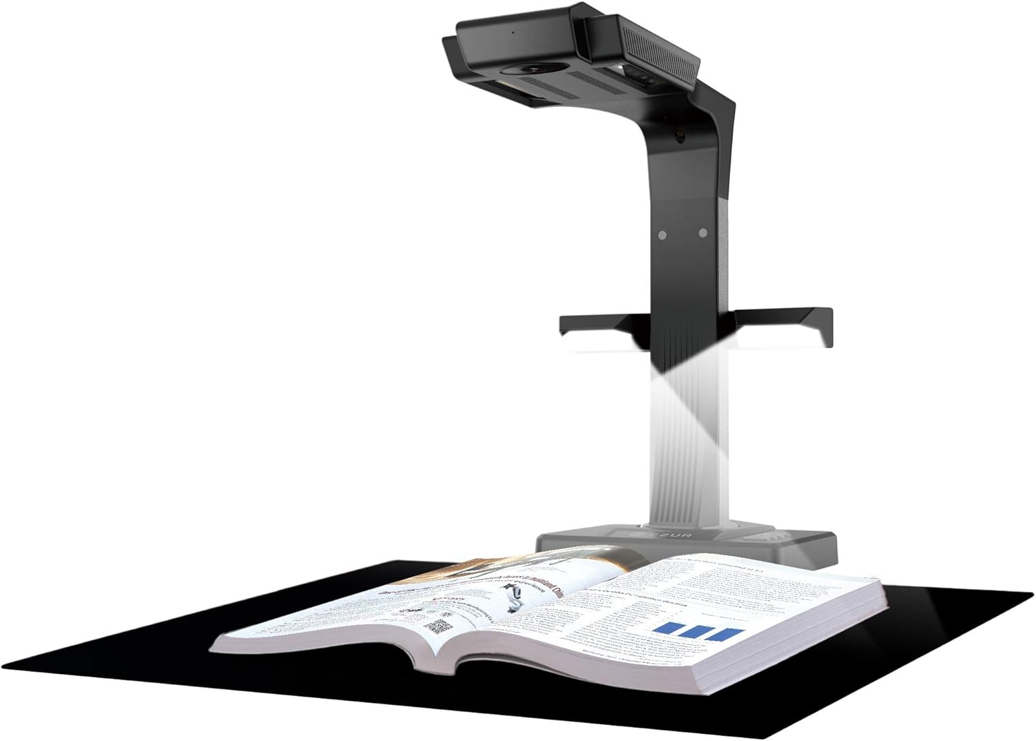 CZUR ET18 Pro Professional Document Scanner, 2nd Gen Auto-Flatten & Deskew Tech, 18MP Sony Camera, Capture A3, 186 Languages OCR, Convert to PDF/Searchable PDF/Word/Tiff/Excel, Run On Windows & MacOS: Electronics
