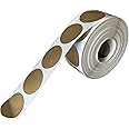 Mr- Label – 1000 Pieces 1 inch Round Scratch Off Stickers – DIY Stickers for Gender Reveal | Reward Programs | Scratch Tickets (Gold)
