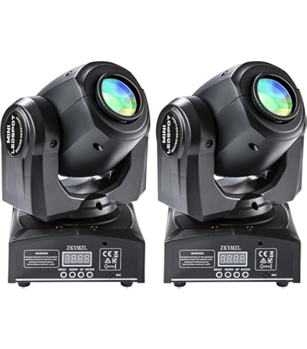 Amazon.com: 60W LED Moving Head Light, DJ Lights Stage Lighting