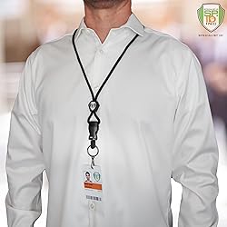 5 Pack - Heavy Duty Breakaway Lanyards for ID