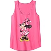 Disney Mickey and Friends Minnie Mouse Simple Distressed Tank Top