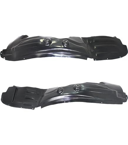 TRQ Front Inner Fender Liner Set For 2009-2020 Dodge Journey