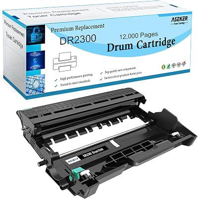 ASEKER DR-2300 Drum Unit for Brother HL-L2300D L2340DW L2360DN L2365DW