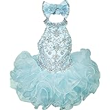 Junguan Baby Girls Birthday Party Dress Toddler Kids Cupcake Pageant Dress Mini172