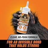 Gorilla Glue Clear 110ml Pack of 2 - All Purpose, Water Resistant, Crystal Clear view 7