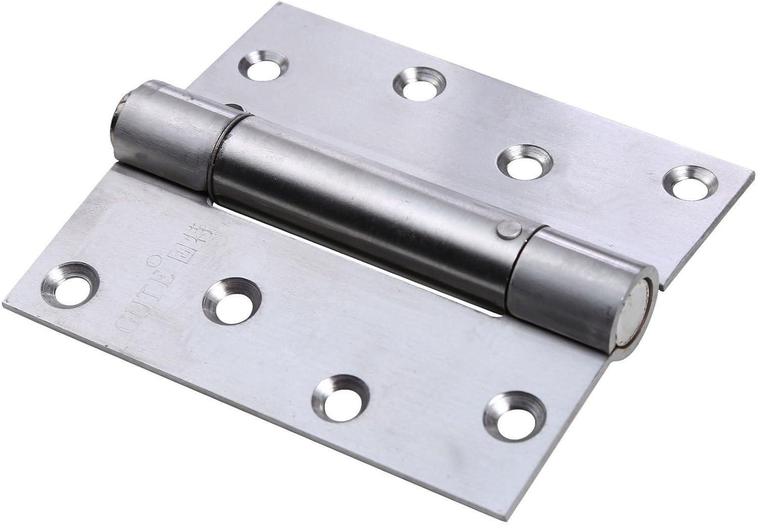 UHPPOTE 4 inch Stainless Steel Single Spring Door Hinge Automatically Closed Comfortable (Pack of 1 Pair) - Image 3