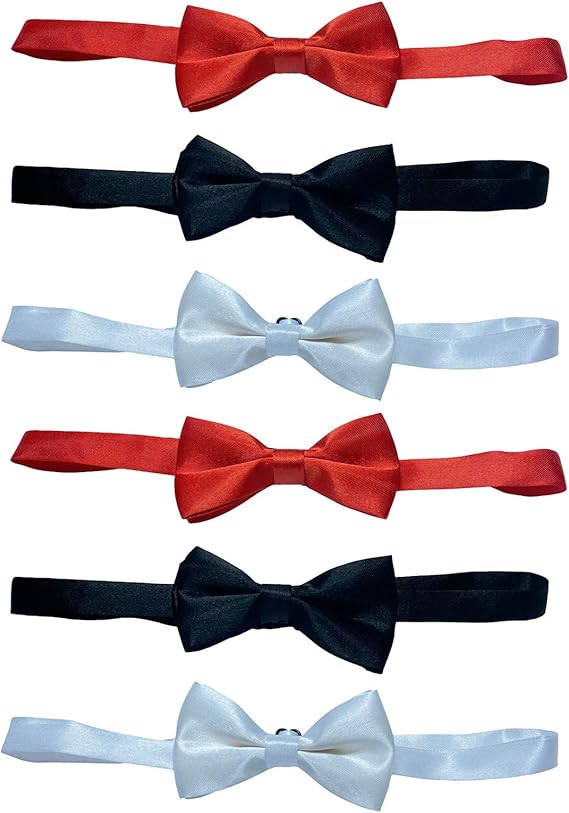 Amazon Co Jp ビグッド Bigood 入園式 蝶ネクタイ 無地 ベビー キッズ 子供 赤ちゃん ボウタイ 洗濯可能 タイプa 12個セット 服 ファッション小物