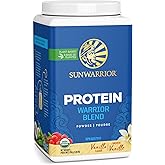 Sunwarrior Vegan Protein Powder Organic Plant-Based Protein | BCAA Amino Acids Hemp Seed Plant Protein | Soy Free Dairy Free 