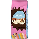 Crazy Cups Flavored Ground Coffee, Coconut Caramel, For Brewing Flavored Hot or Iced Caramel Coffee, 10oz, Pack of 1