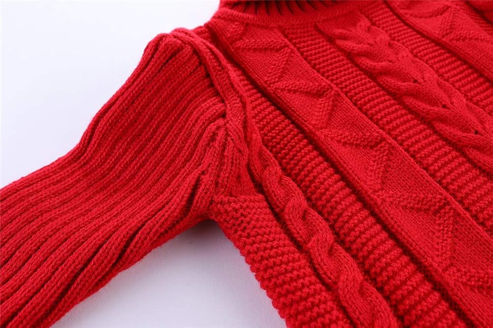 Mud Kingdom Kids Sweaters Unisex Turtleneck Lightweight: Clothing