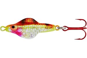 Lindy Rattl'N Flyer Spoon Hybrid Ice Fishing Lure Jigging Spoon