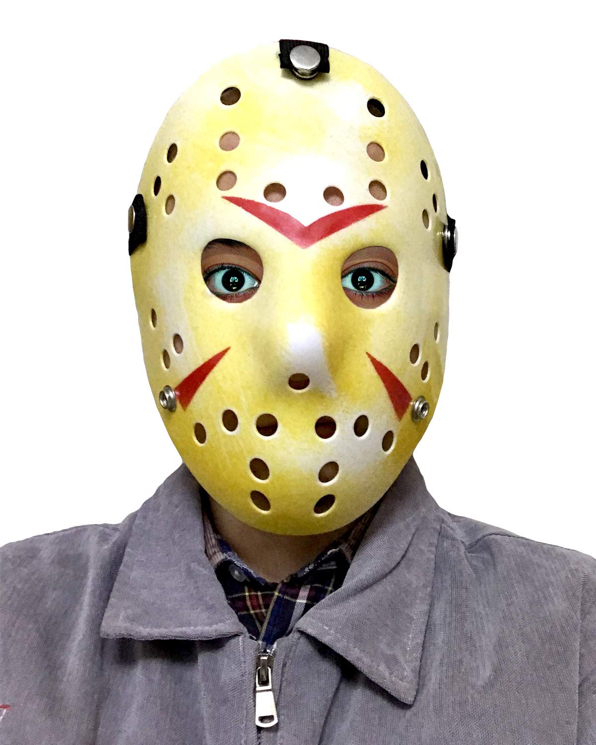 Horror Movie Kller\'s Hockey Mask Scary Halloween Mask (Jason)