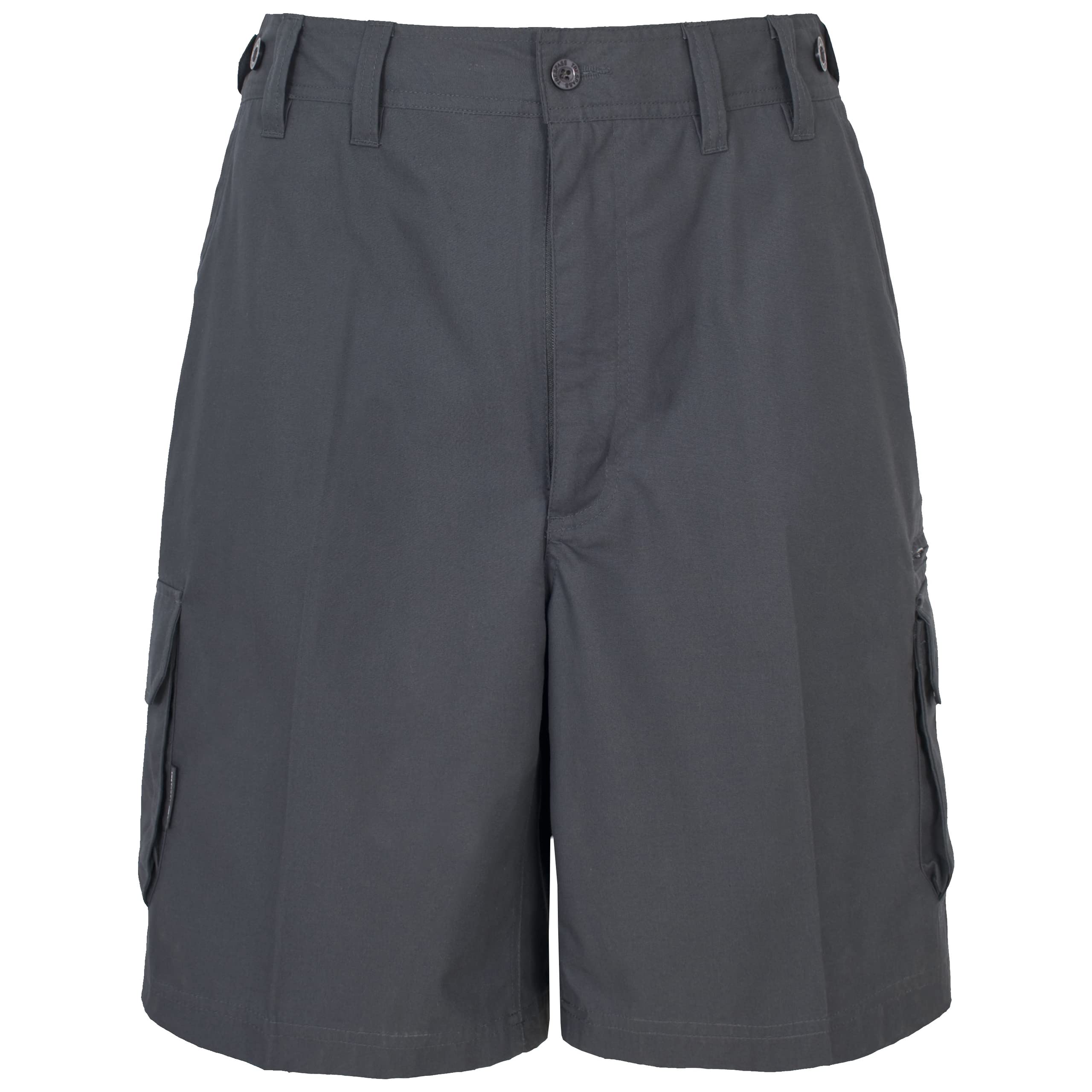 Trespass Mens Cargo Shorts Summer Active Gally Graphite