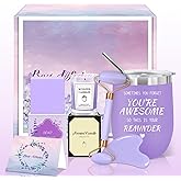 Gifts for Women, Spa Self Care Get Well Soon Gifts with Gua Sha Facial Tools, Thank You Gift for Wife, Coworkers, Friends, Gift Basket for Birthday Anniversary, Mother's Day, Thanksgiving, Christmas