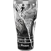 Tervis Traveler Disney - Nightmare Before Christmas Triple Walled Insulated Tumbler Travel Cup Keeps Drinks Cold & Hot, 30oz, Stainless Steel