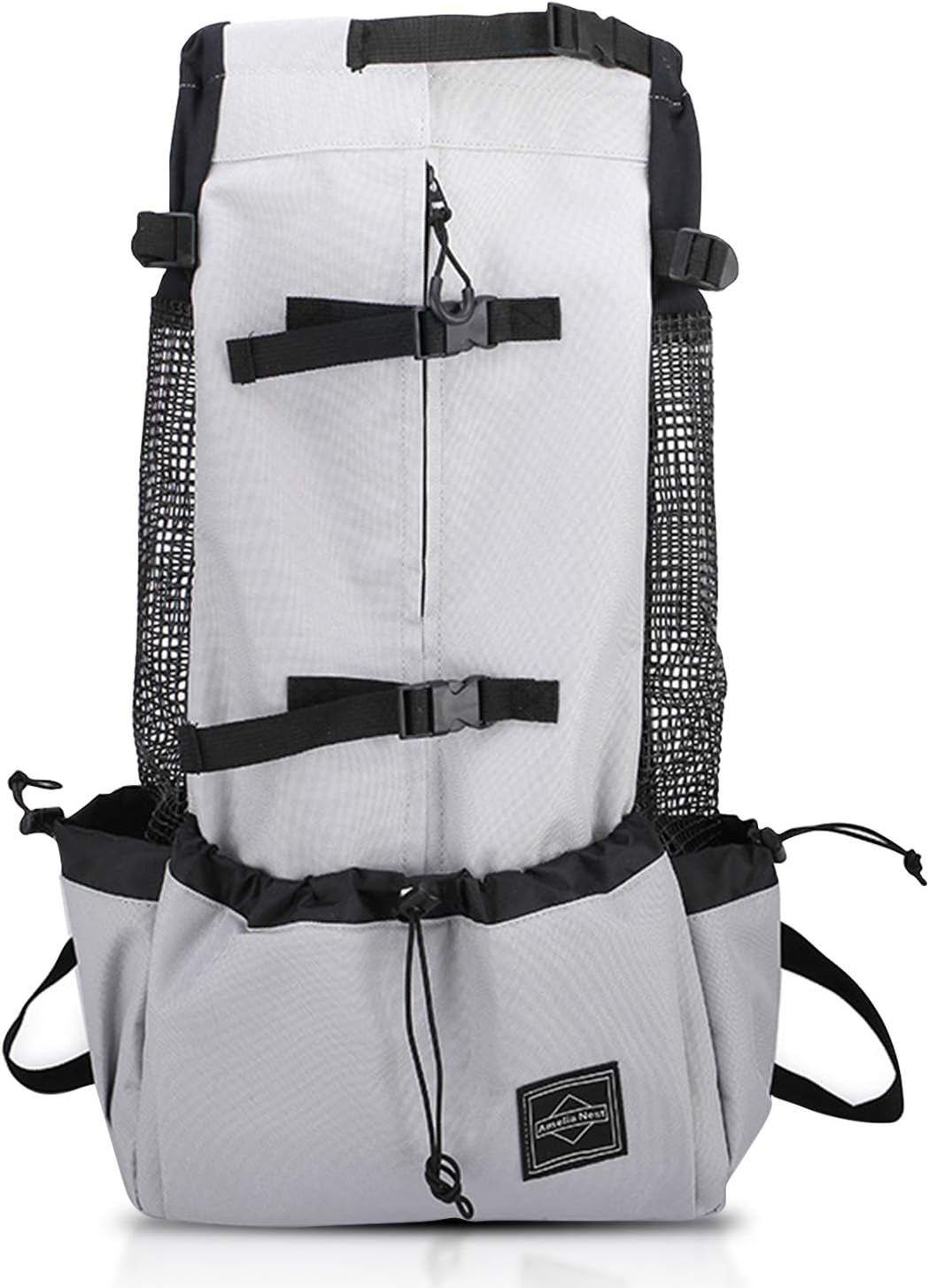 PETCUTE Dog Cat Carrier Backpack dog travel bag backpack for Puppy cat Breathable pet carrier bag with Adjustable bag mouth waterproof backpack for pet Up to 5KG