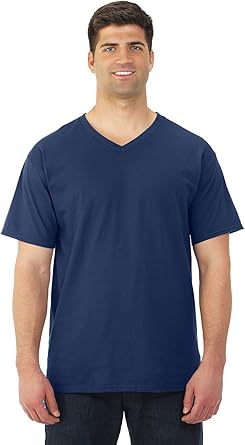 Fruit of the Loom 39VR - Camiseta de algodón pesado con cuello en V 100%: Amazon.es: Hogar