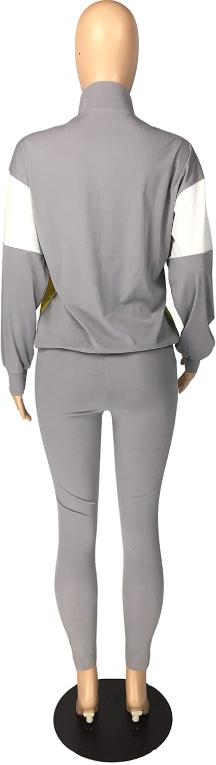 EOSIEDUR Women Casual Tracksuit 2 Piece Zip Top Jacket and Elastic Waistband Pant Women Windbreaker Tracksuit Sets at  Women’s Clothing store