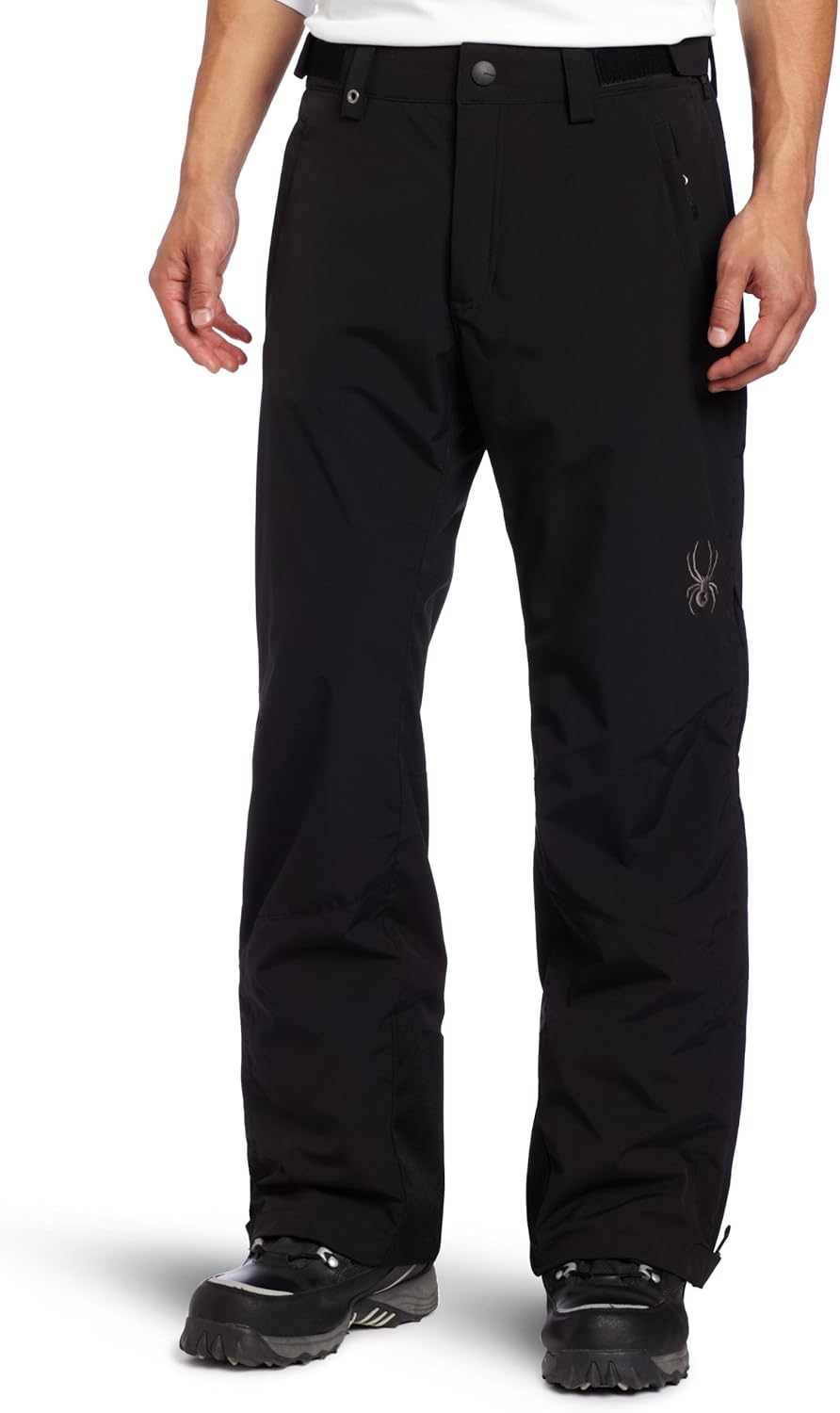 Spyder Men's Tarantula Shell Pant, Black, SmallRegular