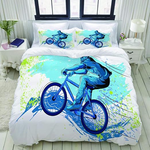 Kimdface Set Di 3 Copripiumini Per Camera Da Letto Motivo