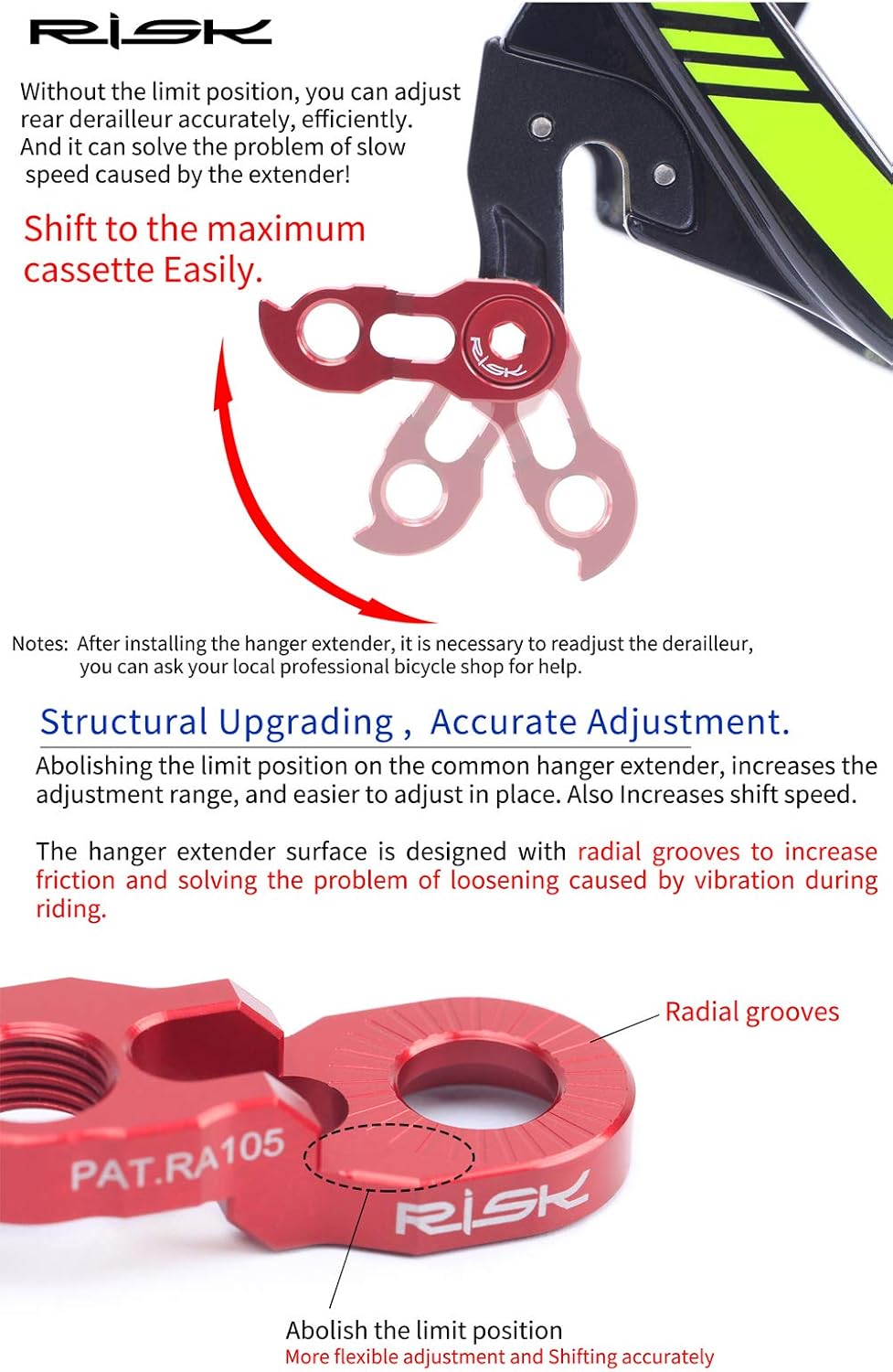 longer derailleur hanger