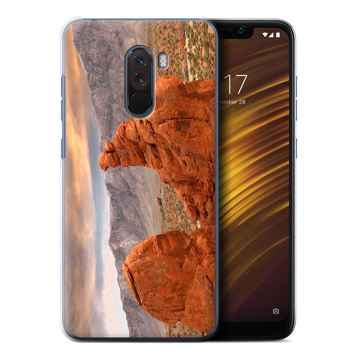 Amazon Com Eswish Phone Case Cover For Xiaomi Pocophone F1 Red Rock Canyon Design State Of Nevada Collection Cell Phones Accessories