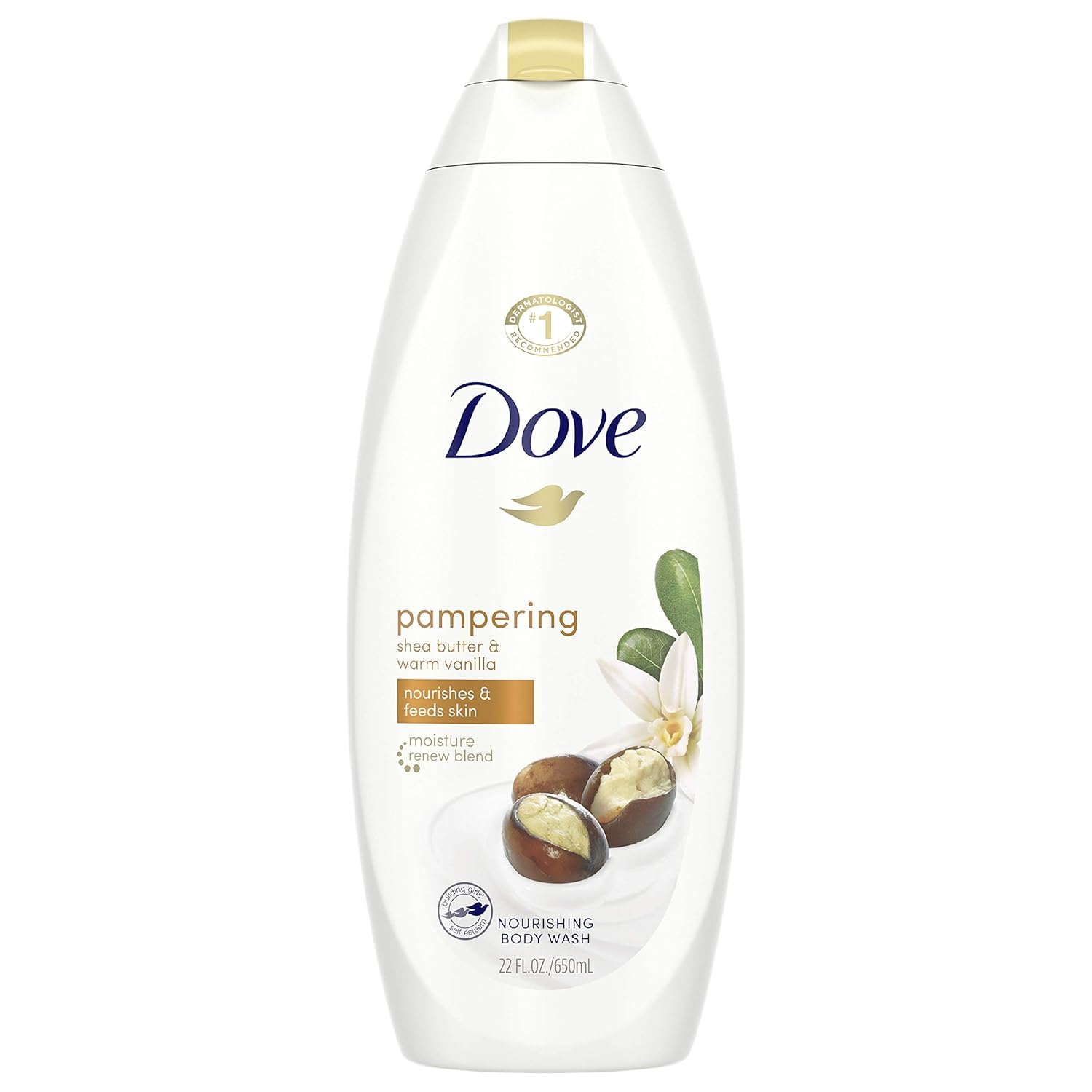 Dove Purely 3 LED Ring Body Wash, Shea 